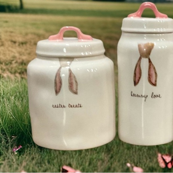 Rae Dunn Other - Rae Dunn Easter Treats Chubby Canister 2018